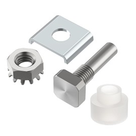 Glass Shower Door Pivot Repair Kit with Stainless Steel Pivot Pin Replacement for Framed Pivot Shower Doors