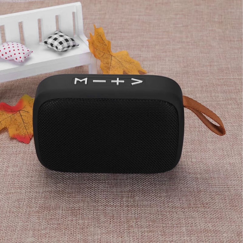 Mini BT Speaker with Subwoofer, Portable and Compact Speaker with
