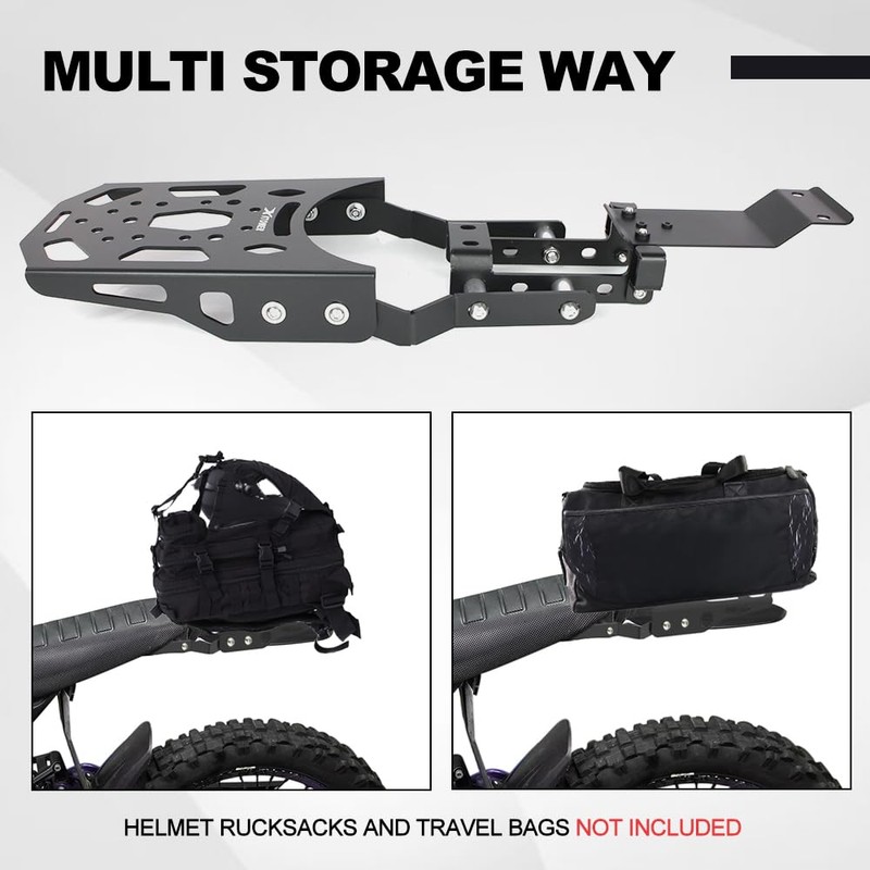 Xitomer Luggage Rack Set Fit for Surron Light bee X/Segway