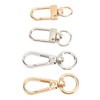 40Pcs Lobster Claw Clasps Zinc Alloy Gold Silver Color Glossy