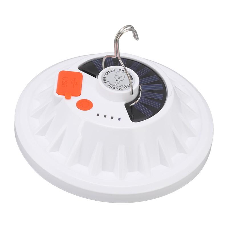 Solar Emergency Light IP65 Waterproof 60 LEDs USB Rechargeable Camping