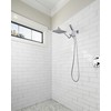 G-Promise All Metal 12" Dual Shower Head Combo | Rain