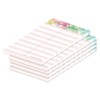 PRICARO A6 Mosaic Shopping List (Pack of 5)