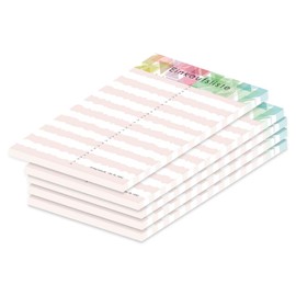 PRICARO A6 Mosaic Shopping List (Pack of 5)