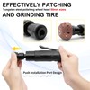 ZOSANY Tire Patch Kit - 55mm Tungsten Steel Buffing Wheel