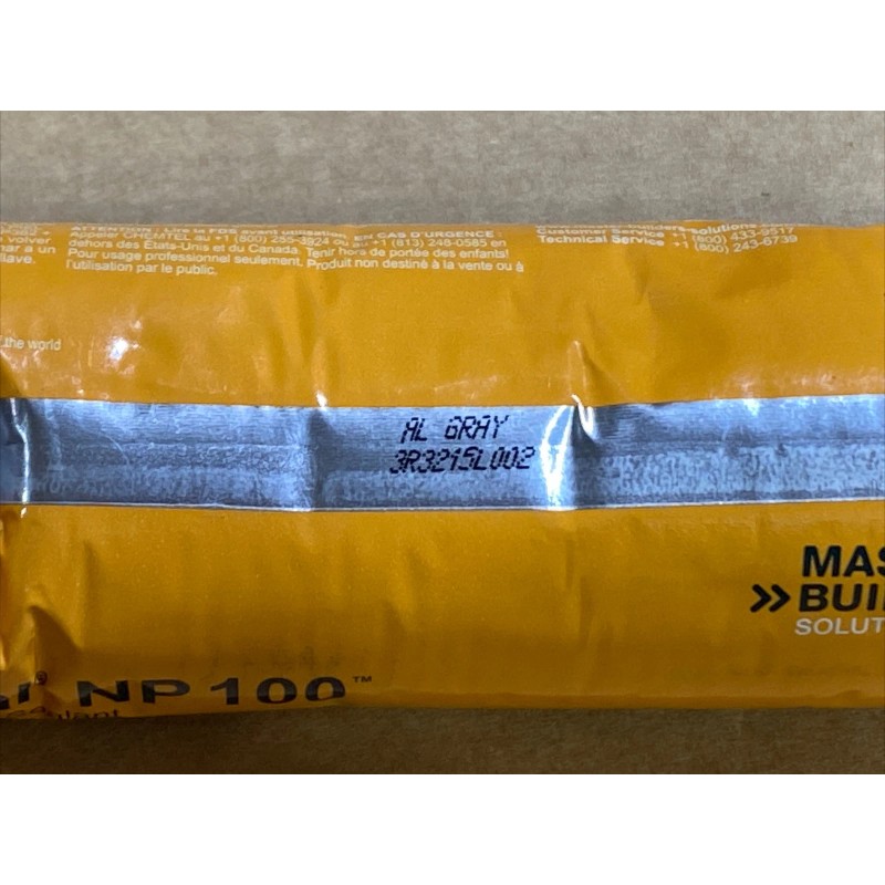 MASTER SEAL NP 100 Gray 20oz SAUSAGE Hybrid Sealant New