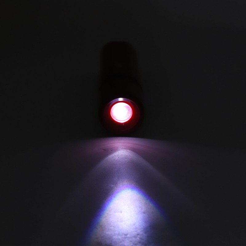 LED Flashlight Wall Mounted High Brightness Battery Powered Small Emergency