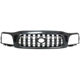 Compatible with TACOMA 01-04 GRILLE, Paintable Shell and Insert, w/o S-Runner Model, 4WD