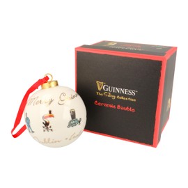 Guinness "Gilroy Collection" Christmas Ceramic Bauble