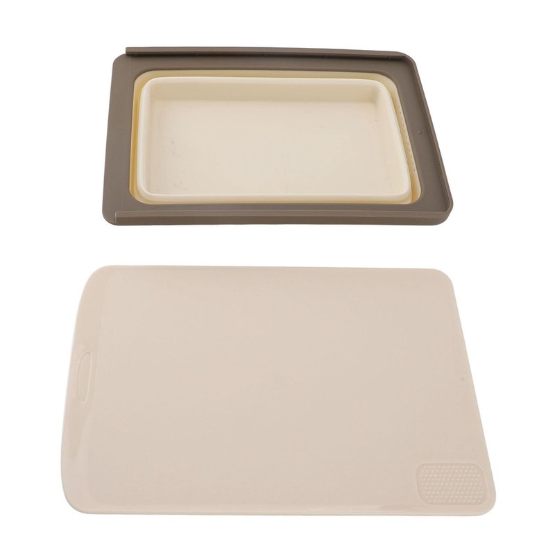 Yusat 2 in 1 Foldable Cutting Board Dish Tub Multifunction