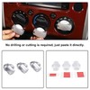 Car Center Console Air Conditioner Switch Button Knob Trim Cover