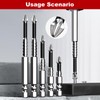 6PCS High Magnetic Screwdriver Drill Bit Set, Strong Magnetic Durability