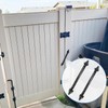 2 Pack 14 Inch Heavy Duty Self Closing Fence Gate