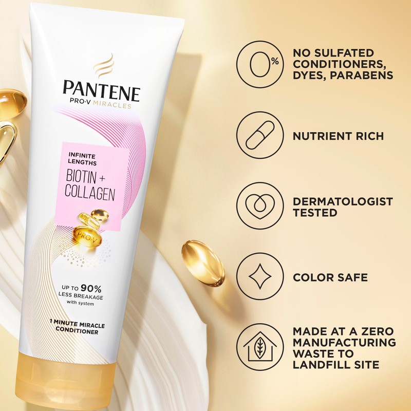 Pantene Pro-V Miracles Infinite Lengths Biotin + Collagen 1 Minute