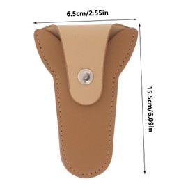 Baluue Nail Scissors Cuticle Scissor Pouch Storage Bag for Manicure Nail Trimming Curved Straight Scissors