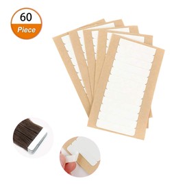 Sassina Replacement Double Sided Tape for Tape in Extensions Human Hair 40.8cm 60 Pieces per Pack