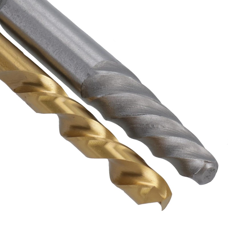 HSS Left Hand Imperial Spiral Drill Bits + Screw Damaged