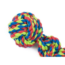 Petface Toyz Rope Ball Tugger Dog Toy