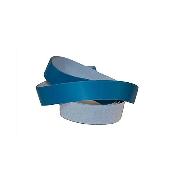 2X72 Blue Micron Polishing Sanding Belts with Cushioned Ultra Flexible