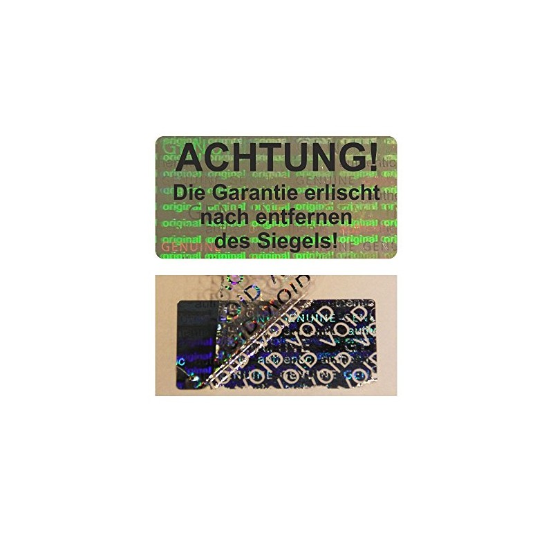 Hologram Void Security Labels "Achtung!" on a Roll 30 x