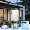 APILAB Solar Shed Light Indoor Outdoor, 2000LM Motion Sensor Pendant