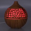 180ml Wood Grain Air Humidifier USB Charging Colorful Lights Air