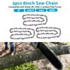ALL IN RED BOX 3PCS 8" Chainsaw Chain Suitable for