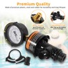 98209800 High Flow Manual Relief Valve Replacement with Pressure Gauge/Air