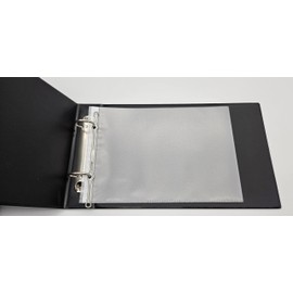 100 x A5 Document Wallets Landscape Format Polypropylene Thickness 80 µm Grained with Perforated Edge Document Proof and Recyclable