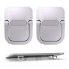 Laptop Stand Desk, 2-Piece Foldable Portable Laptop Riser Holder, Universal