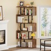 YITAHOME Tall Bookshelf Industrial Book Shelf 6 Tier Bookcase, Open