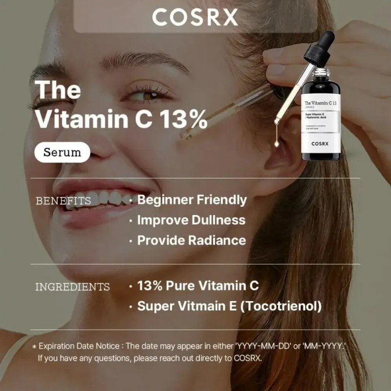 Sérum Coreano Vitamina C 13% Antioxidante