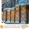 Cinnvoice 2 Pack Beehive Candy Board 10 Frame, Bee Candy