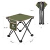 Opliy Camping Stool 2 Pack,Portable Folding Stool for Outdoor Gardening