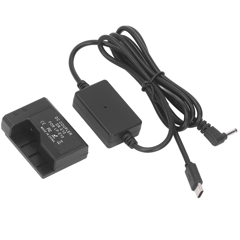 LP E10 Dummy Battery DR E10 DC Coupler Dummy Battery