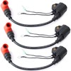 GLOXTED 697-85570-00 Ignition Coil Replacement for Yamaha Outboard 60HP 70HP