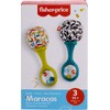 Fisher-Price Newborn Toys Rattle ‘n Rock Maracas, 2 Soft Musical