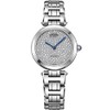Rotary Women's 28.00mm Quartz Watch with Silver Analogue dial and