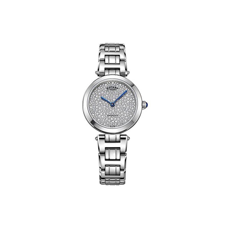 Rotary Women's 28.00mm Quartz Watch with Silver Analogue dial and