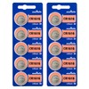 Murata CR1616 Battery DL1616 ECR1616 3V Lithium Coin Cell (10