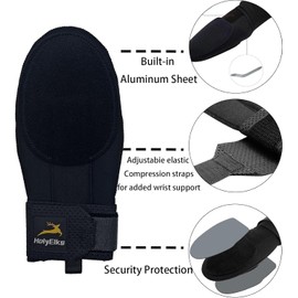 HolyElks Sliding Mitt,Baseball Softball Sliding Glove for Kid Youth Adult - Flexible,Breathable,Durable,Easy to Wear,Ambidextrous (Blue, Adult（Right Hand）)