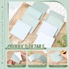 Saypacck 8 Pads Sage Green Sticky Notes 400 Sheets Gradient