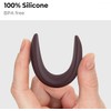 Carrotez Small Silicone Coffee Spoon Rest 2 pcs (0.2" x