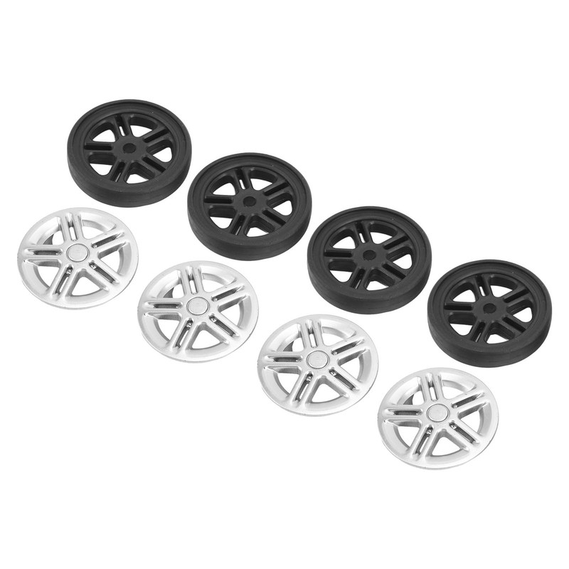 4Pcs Luggage Swivel Wheels Lightweight Flame Retardant Heat Insulation Suitcase