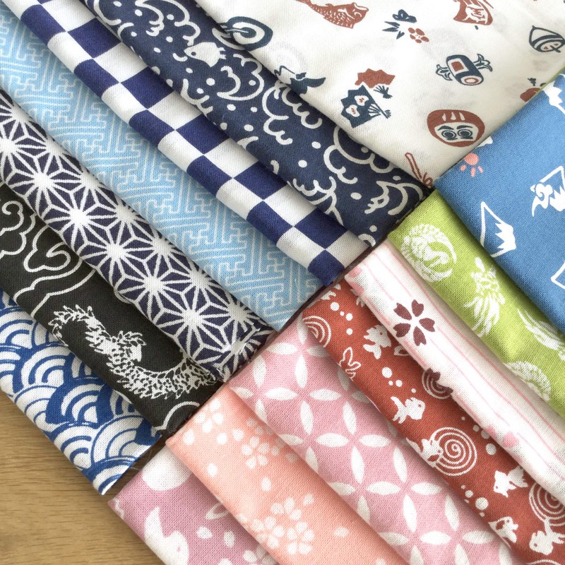 Daiko Sangyo Tenugui, Japanese Pattern, Made in Japan, Classic Small