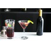 14 oz Recipe Glass Cocktail Shaker With Strainer Top -