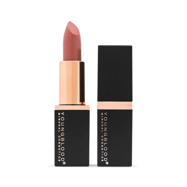 Youngblood Mineral Creme Lipstick 4g, Barely Nude - Dusty Rose Nude