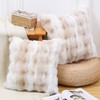 Madizz Pack of 2 Thick Plush Wool Throw Pillow Covers