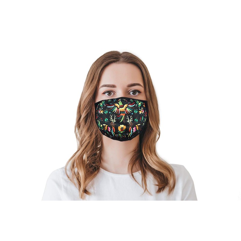 WIRESTER Unisex Cloth Face Mask with Adjustable Ear Loops, 2