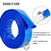 Geowaky 1-1/2" (Flat 2.6’’ width) x 100 FT Pool Backwash